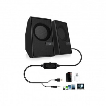 Conceptronic BJORN02B Altavoces Bluetooth 6W Negros Conceptronic BJORN02B Altavoces Bluetooth 6W Negros