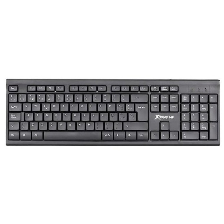 Xtrike Me BK-224 Teclado USB Negro