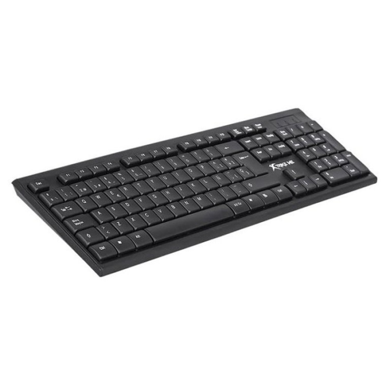 Xtrike Me BK-224 Teclado USB Negro