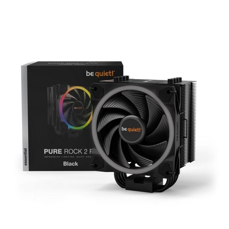 Be Quiet Pure Rock 2 FX ARGB Ventilador CPU 120mm Negro