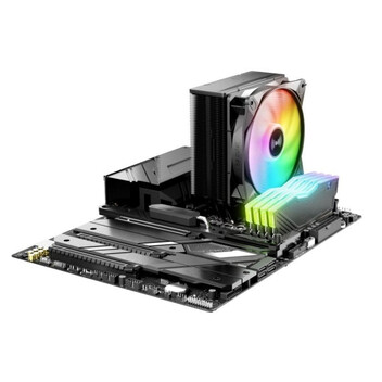 Ventilador CPU Refrigeración Aire be quiet! Compatible Intel LGA1700 AM4 120mm Pure Rock 3 LX Negro