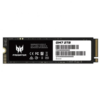 Acer Predator GM7 2TB SSD M.2 PCI Express 4.0 NVMe Acer Predator GM7 2TB SSD M.2 PCI Express 4.0 NVMe