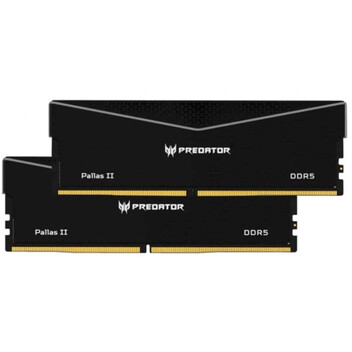 Memoria RAM Acer Predator Pallas II DDR5 6000MHz 32GB 2x16GB CL34 Negra Intel XMP 3.0 y AMD EXPO