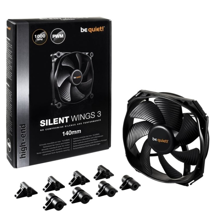 Be Quiet! Silent Wings 3 PWM Ventilador 140mm