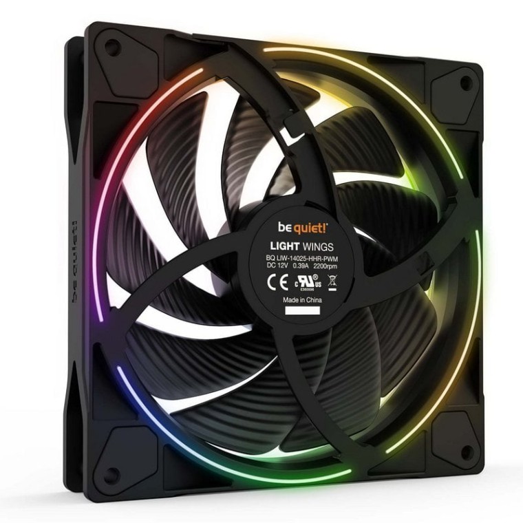 Be Quiet! Light Wings PWM High Speed Ventilador 140mm