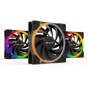Be Quiet! Light Wings PWM High Speed Pack 3 Ventiladores 120mm Be Quiet! Light Wings PWM High Speed Pack 3 Ventiladores 120mm