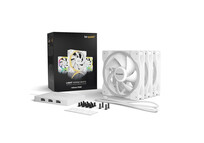 Be Quiet! Light Wings White PWM Pack de 3 Ventiladores 120mm Blancos