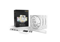 Be Quiet! Light Wings White PWM High Speed Pack de 3 Ventiladores 120mm Blancos