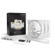 Be Quiet! Light Wings White PWM High Speed Pack de 3 Ventiladores 120mm Blancos