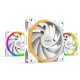 Be Quiet! Light Wings White PWM High Speed Pack de 3 Ventiladores 140mm Blancos