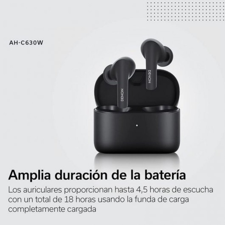 Denon AH-C630W Auriculares Bluetooth Negros