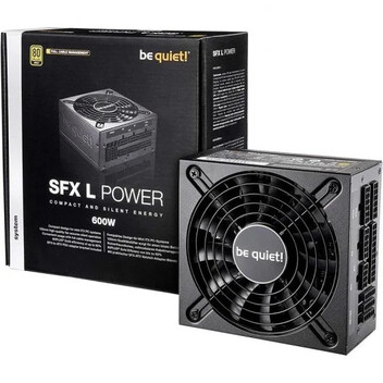 Be Quiet! SFX L Power 600W 80 Plus Gold Modular Be Quiet! SFX L Power 600W 80 Plus Gold Modular