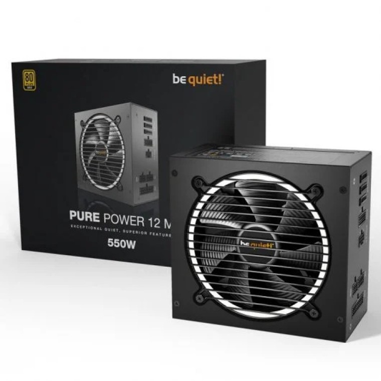 Be Quiet! Pure Power 12 M 550W 80 Plus Gold Modular