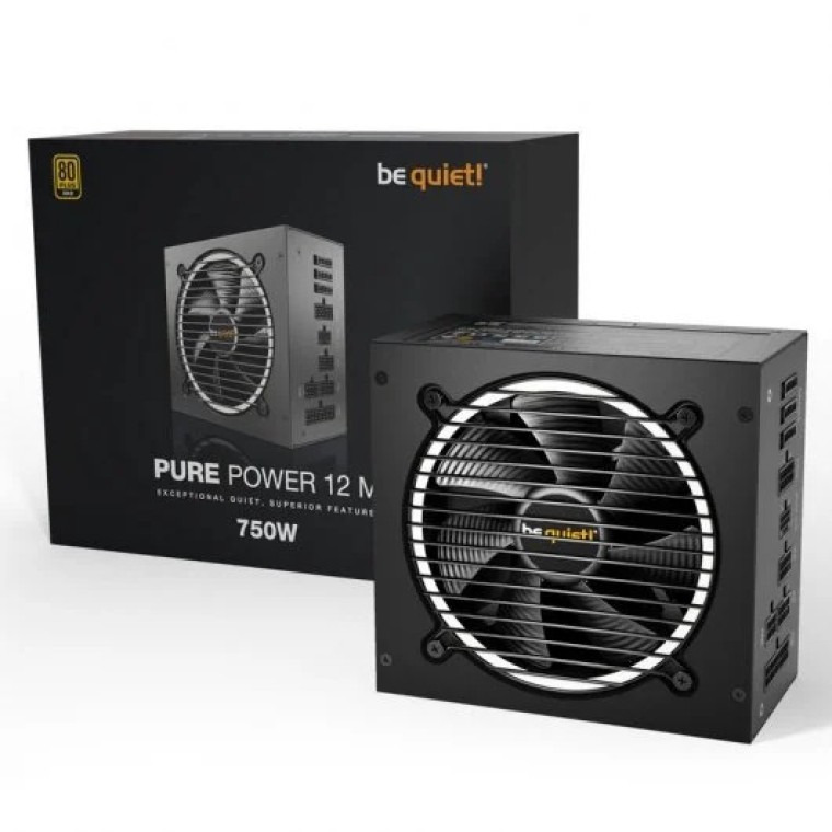 Be Quiet! Pure Power 12 M 750W 80 Plus Gold Modular