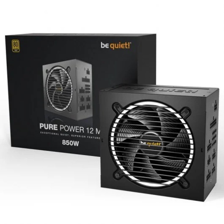 Be Quiet! Pure Power 12 M 850W 80 Plus Gold Modular