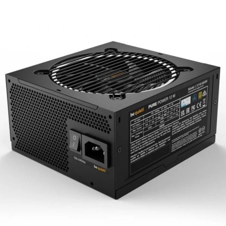 Be Quiet! Pure Power 12 M 850W 80 Plus Gold Modular