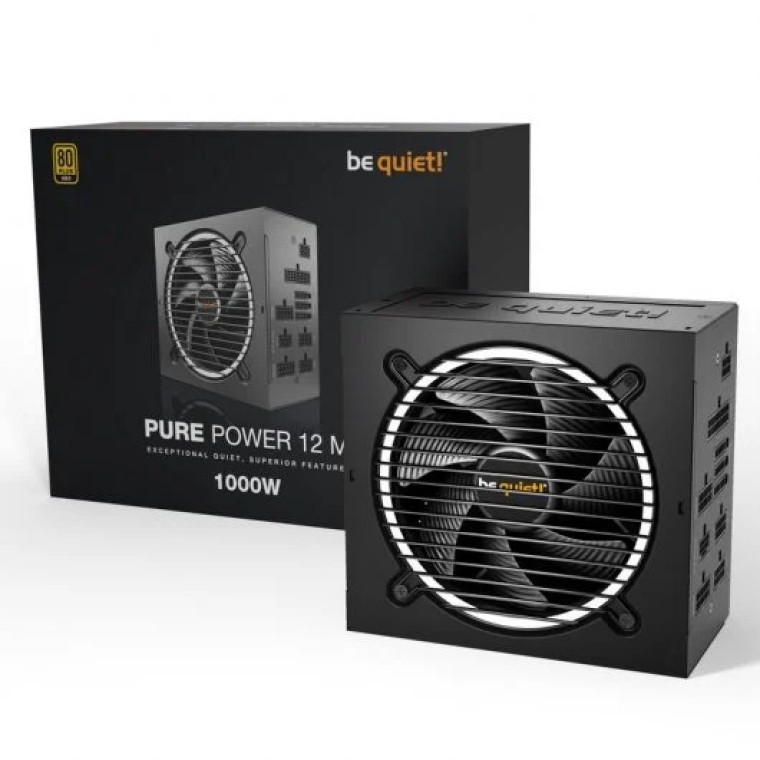 Be Quiet! Pure Power 12 M 1000W 80 Plus Gold Modular