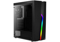 Aerocool Bolt RGB USB 3.0 con Ventana Negra