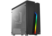 Aerocool Bolt Mini RGB USB 3.0 con Ventana Negro