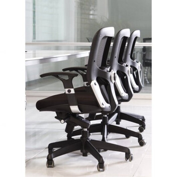 Euromof Boston Silla de Oficina Ergonómica con Soporte Lumbar Negra Euromof Boston Silla de Oficina Ergonómica con Soporte Lumbar Negra