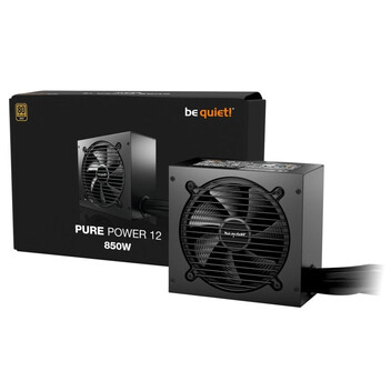 Fuente Alimentación Fuente de alimentación Be Quiet! Pure Power 12 850W 80 PLUS Gold Modular ATX 3.1 Fuente Alimentación Fuente de alimentación Be Quiet! Pure Power 12 850W 80 PLUS Gold Modular ATX 3.1