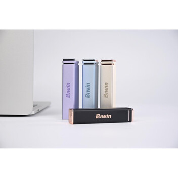 Disco Duro Biwin 4 TB SSD Externo 2000 MB/s PD2000 USB Tipo C Oro + Protección Térmica