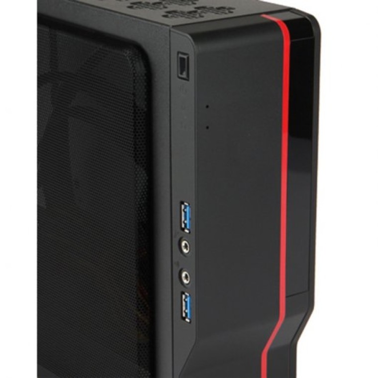 In Win BQ695 USB 3.0 Negro + Fuente de Alimentación 120W