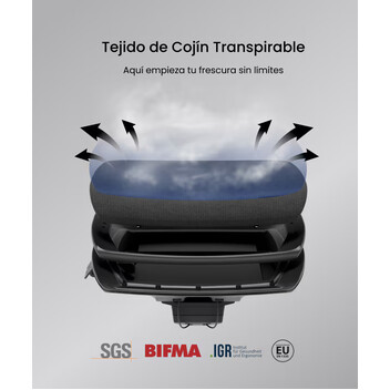 Silla ergonómica BS12 Pro (BS12B-PRO)