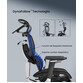 Silla Ergonómica con Sistema de Respaldo Dinámico (C7 Morpher BS18B-B-FM-FT)
