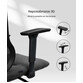 Silla Ergonómica con Respaldo Ajustable en Altura de 8 Niveles