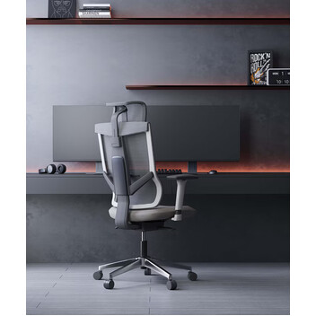 Silla Ergonómica con Respaldo Ajustable en Altura de 8 Niveles
