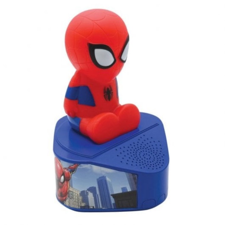 Lexibook Marvel Spider Man Altavoz Bluetooth con Figura Luminosa