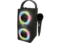 Lexibook Altavoz Portátil LED Bluetooth con Micrófono