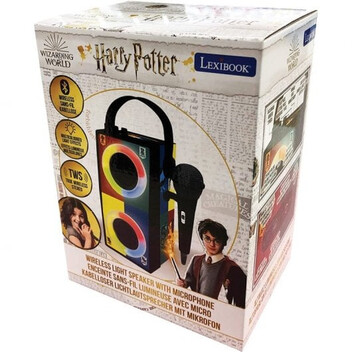 Lexibook Harry Potter Altavoz Portátil Bluetooth con Micrófono y Efectos Luminosos Lexibook Harry Potter Altavoz Portátil Bluetooth con Micrófono y Efectos Luminosos