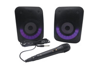 Lexibook iParty Pareja de Altavoces Bluetooth Estéreo con Micrófono Lexibook iParty Pareja de Altavoces Bluetooth Estéreo con Micrófono