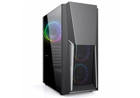 Droxio Burner RGB Cristal Templado USB 3.0 Negra