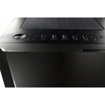 Droxio Burner RGB Cristal Templado USB 3.0 Negra