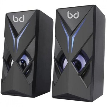 Biwond Speak Blue Altavoz Gaming LED Negro 3W Biwond Speak Blue Altavoz Gaming LED Negro 3W