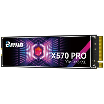 Disco Duro Biwin Black Opal X570 PRO 1TB Disco SSD 14000MB/s NVMe PCIe 5.0 M.2 Gen5 NAND TLC Disco Duro Biwin Black Opal X570 PRO 1TB Disco SSD 14000MB/s NVMe PCIe 5.0 M.2 Gen5 NAND TLC