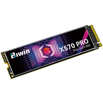 Disco Duro Biwin Black Opal X570 PRO 2TB Disco SSD 14000MB/s NVMe PCIe 5.0 M.2 Gen5 NAND TLC