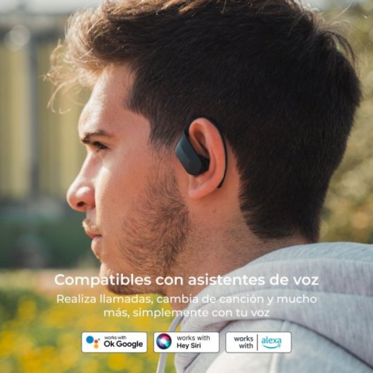 Ksix Sport Buds 2 Auriculares Deportivos Inalámbricos Negros