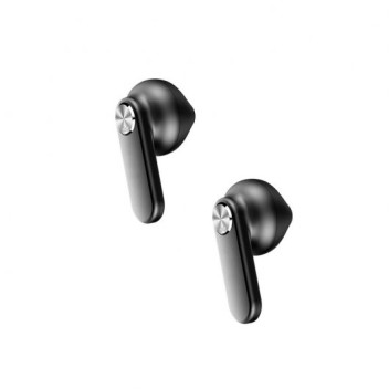 Ksix Leaf Auriculares Inalámbricos con Micrófono Negros Ksix Leaf Auriculares Inalámbricos con Micrófono Negros