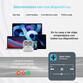 Ksix Oblivion Auriculares Inalámbricos Control Táctil Negros Ksix Oblivion Auriculares Inalámbricos Control Táctil Negros