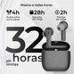 Ksix Meteor Auriculares Inalámbricos con Estuche Metálico Control Táctil Grises Ksix Meteor Auriculares Inalámbricos con Estuche Metálico Control Táctil Grises