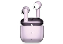Ksix Meteor Auriculares Inalámbricos con Estuche Metálico Control Táctil Rosa