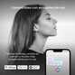 Ksix Meteor Auriculares Inalámbricos con Estuche Metálico Control Táctil Rosa