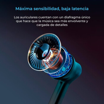 Ksix Noise Cancel 3 Auriculares Inalámbricos Control Táctil Negros Ksix Noise Cancel 3 Auriculares Inalámbricos Control Táctil Negros
