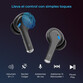 Ksix Noise Cancel 3 Auriculares Inalámbricos Control Táctil Negros Ksix Noise Cancel 3 Auriculares Inalámbricos Control Táctil Negros