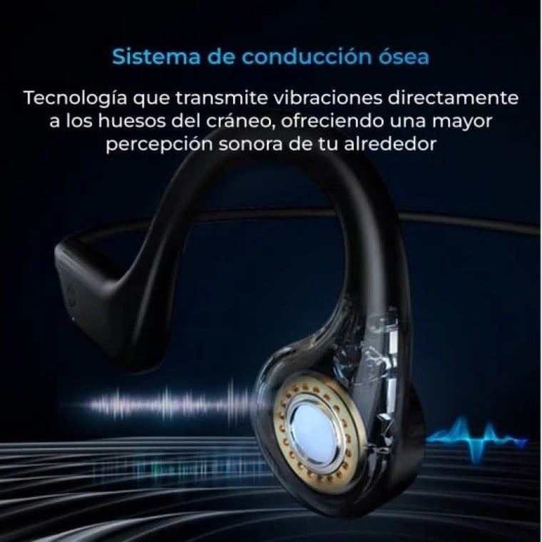 Ksix Astro Auriculares Inalámbricos Deportivos Negros