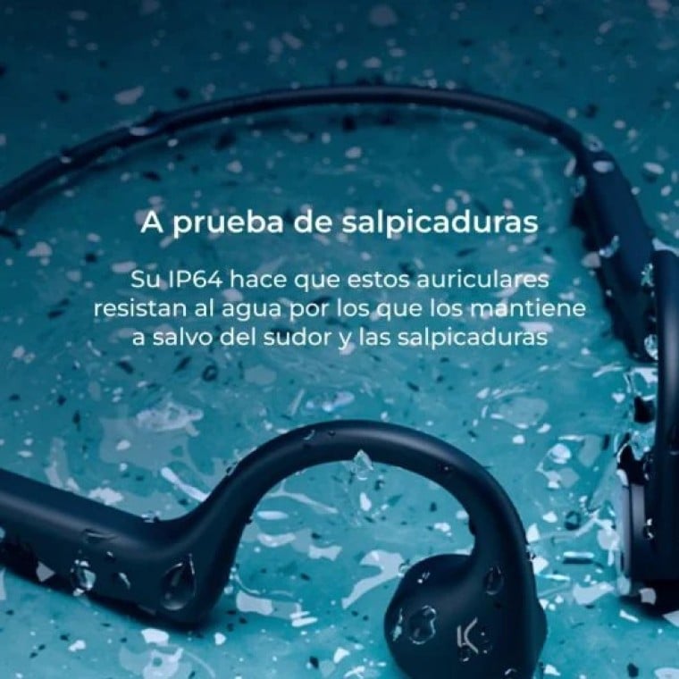 Ksix Astro Auriculares Inalámbricos Deportivos Negros